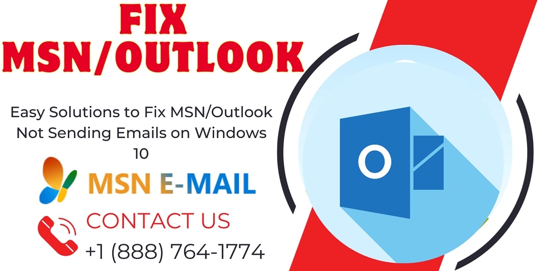 Fix MSN/Outlook Not Sending Emails on Windows 10